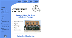 Desktop Screenshot of confluencecyclery.com